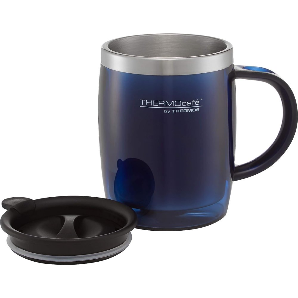 Thermos Thermocafe Desk Mug 450ml (Blue) - Image 1