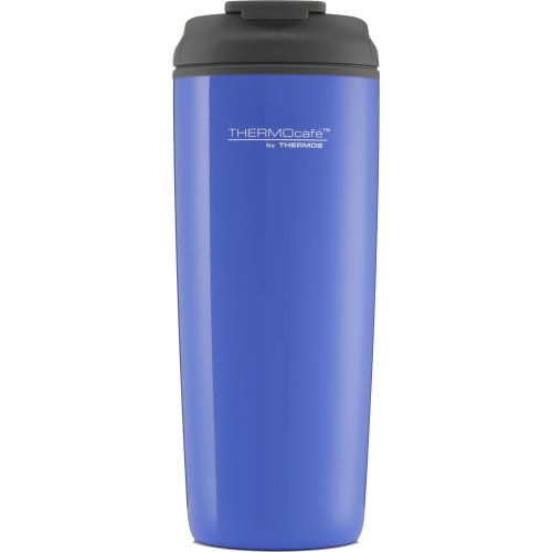 Thermos Thermocafe Traveller Flip Lid Travel Tumber - 450 ml (Ocean Blue)