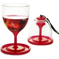 Preview Asobu Stack N'Go Vino 2 Glass Set - Red