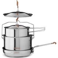 Preview Primus CampFire Stainless Steel Cookset Small (3 Piece) - Image 1