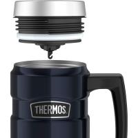 Preview Thermos Stainless King Travel Mug 470ml (Midnight Blue) - Image 2