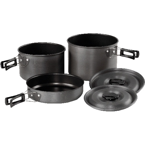 Outwell Hard Anodized Cookset X-Large (5 piece)