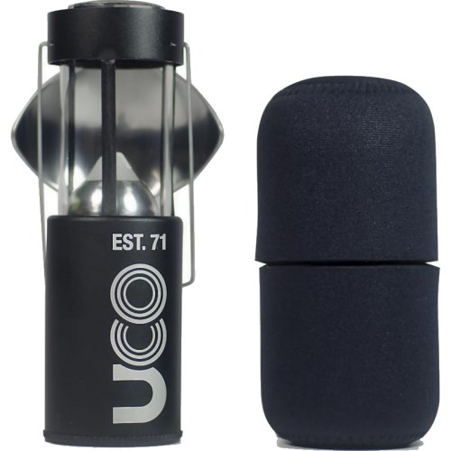 UCO Original 9 Hour Candle Lantern, Reflector and Cocoon Set (Anodised Black
