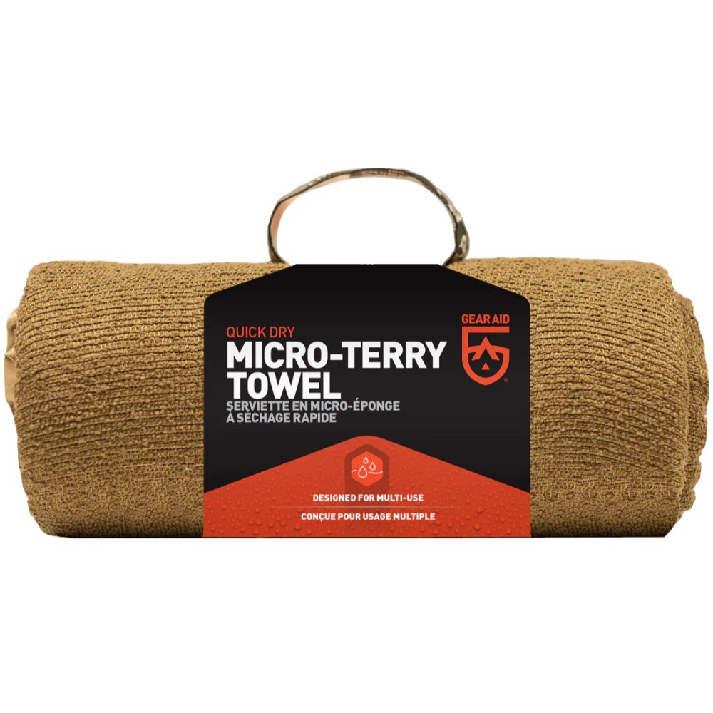 Gear Aid Microfibre Terry Towel Coyote L - Image 1