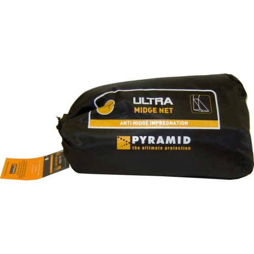 Pyramid Ultra Midge Net White (Double wedge)