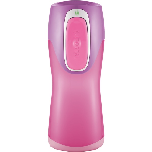 Contigo Autoseal Kids Water Bottle (Lavender with Pink button)