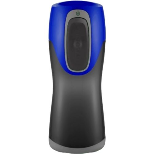 Contigo Autoseal Kids Water Bottle (Charcoal with Blue)
