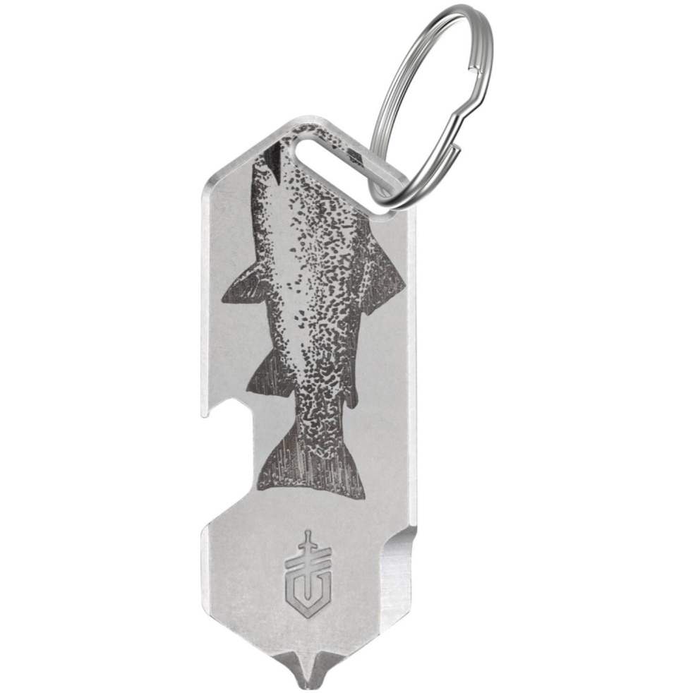 Gerber Shard DT Keychain Tool - Fish Silver