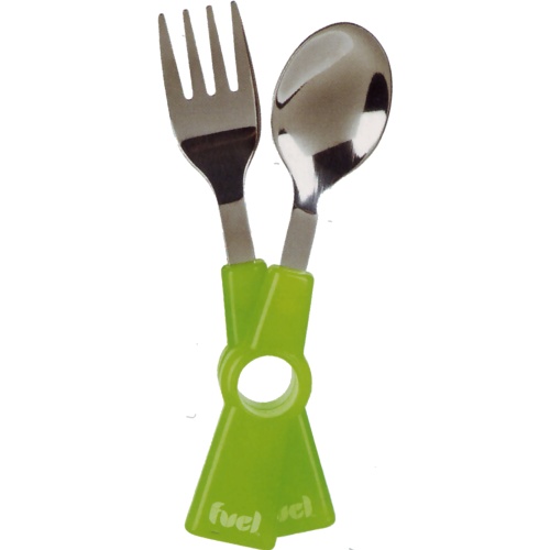 FUEL Snap 2 Piece Cutlery Set (Green)