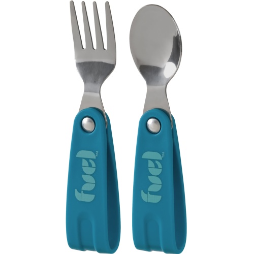 FUEL Folding Cutlery Set (Fork & Spoon) - Blue