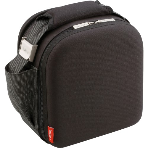 Valira Classic Insulated Lunch Bag with 2 Food Containers (Black)