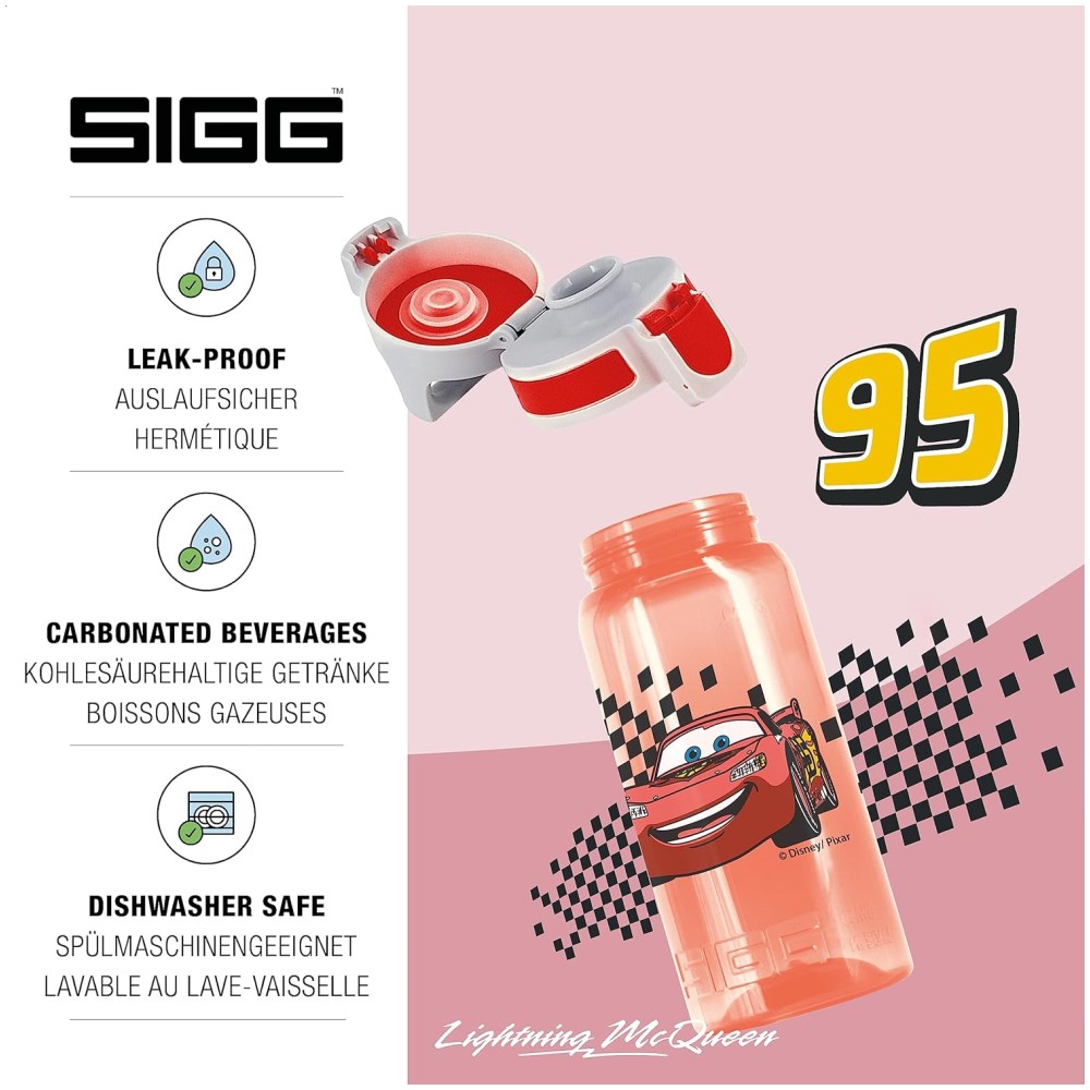 SIGG Viva One Water Bottle 500ml (Cars) - Image 1