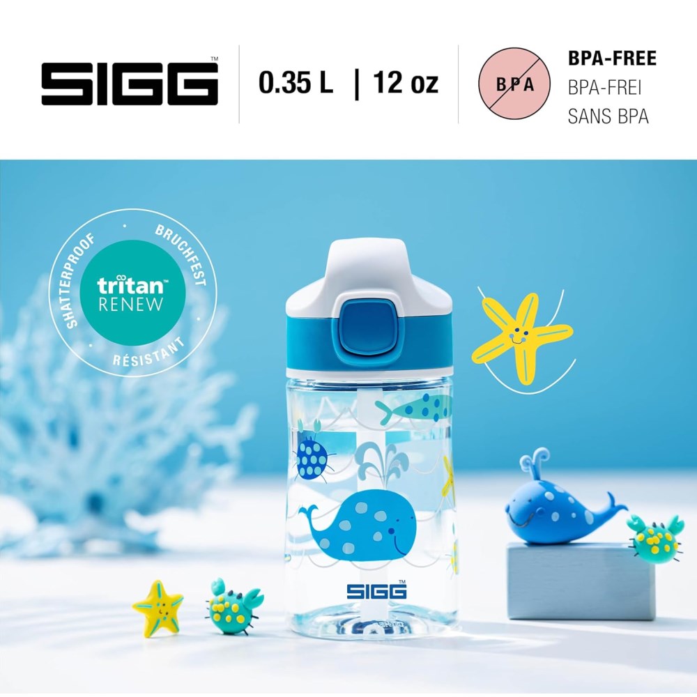 SIGG Miracle Water Bottle 350ml (Ocean Friend) - Image 2