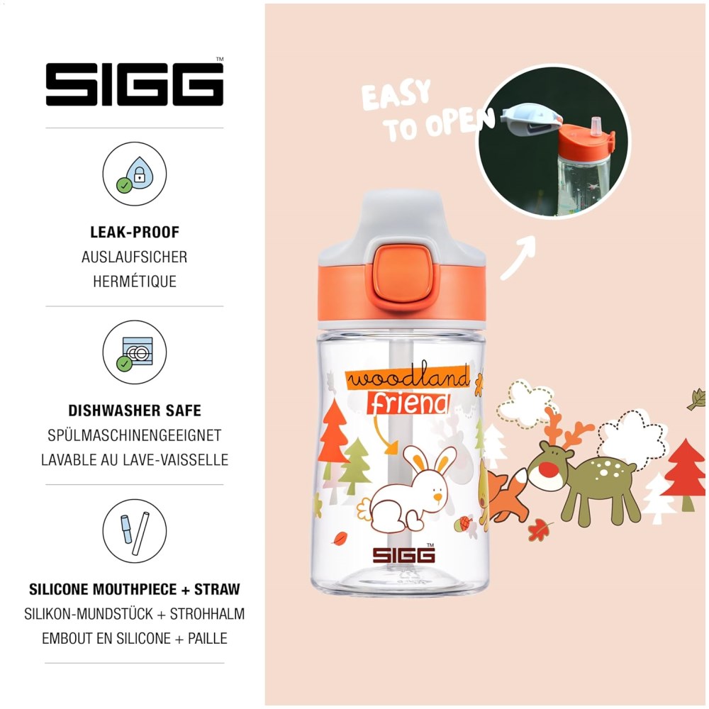 SIGG Miracle Water Bottle 350ml (Woodland Friend) - Image 1