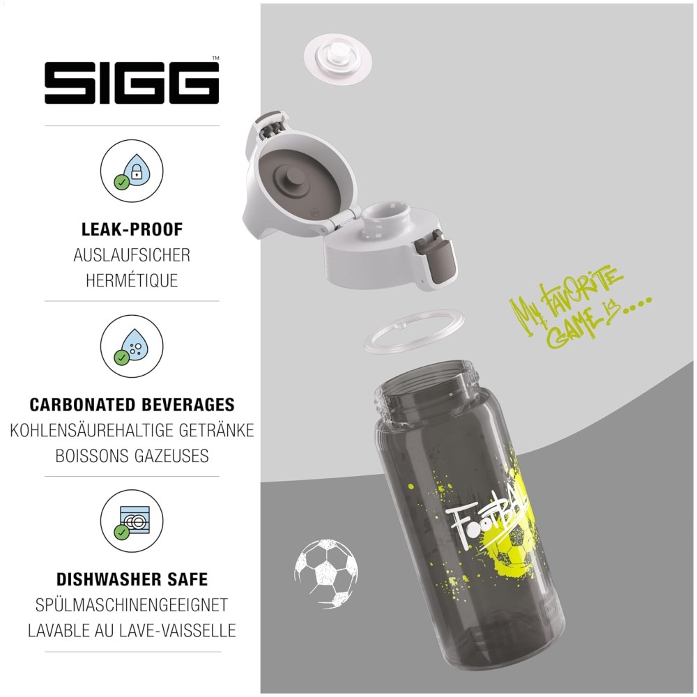 SIGG Viva One Water Bottle 500ml (Football) - Image 2