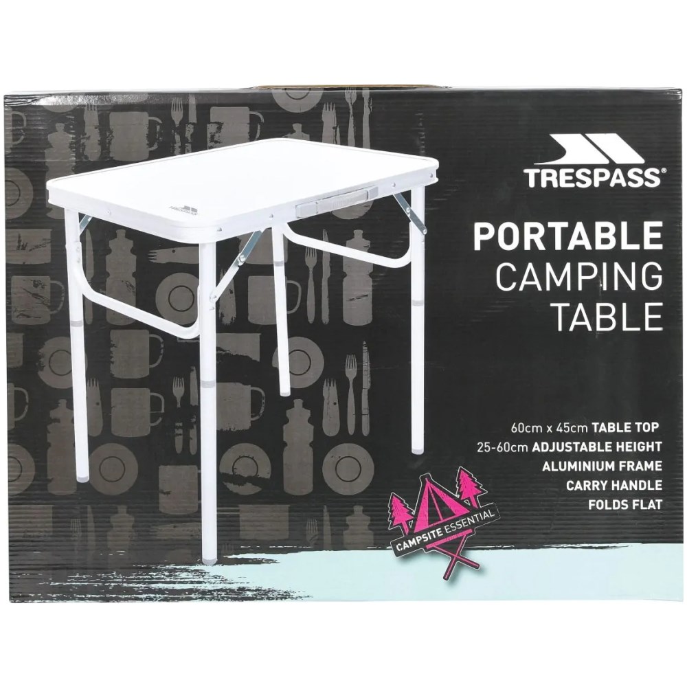 Trespass Folding Garden & Camping Table - Image 3