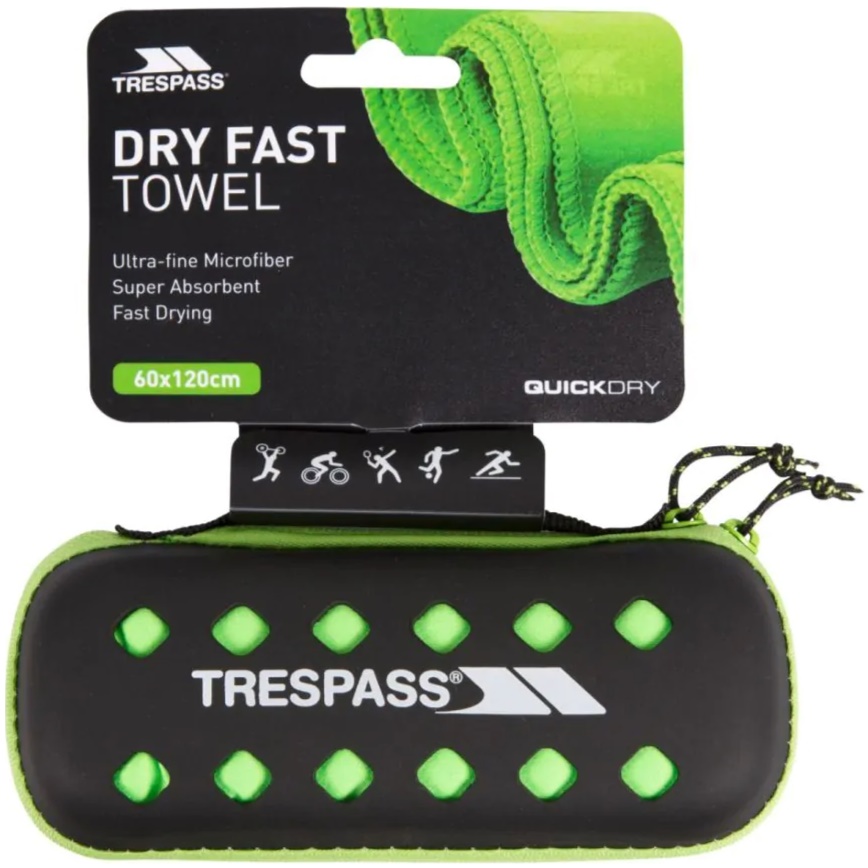 Trespass Compatto Quick Dry Microfibre Towel - Image 1