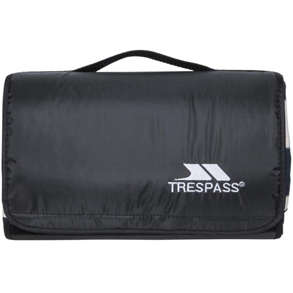 Trespass Throw Waterproof Picnic Blanket - Blue Stripe