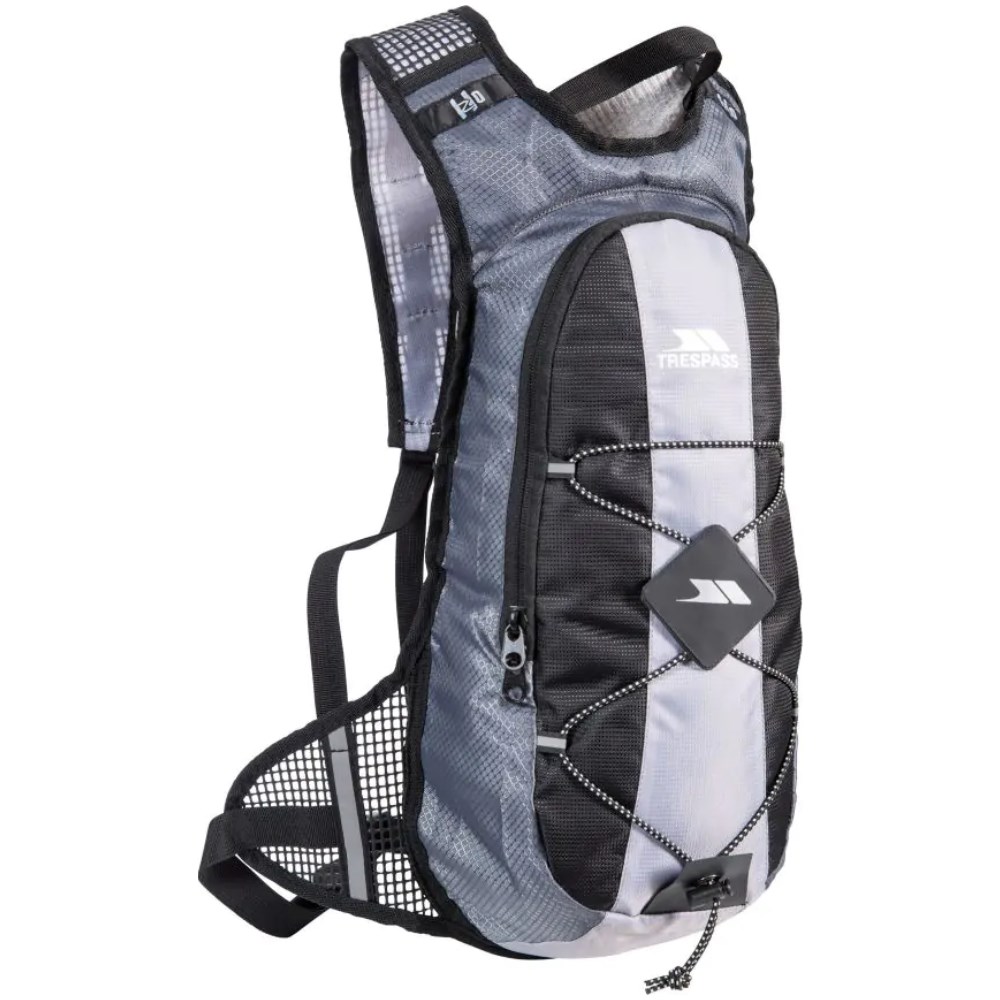 Trespass Mirror Hydration Backpack 15 L - Silver Reflective - Image 1