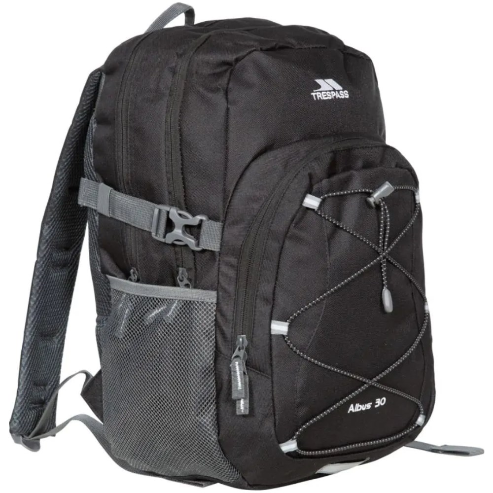 Trespass Albus 30 Casual Backpack 30 L - Black - Image 1