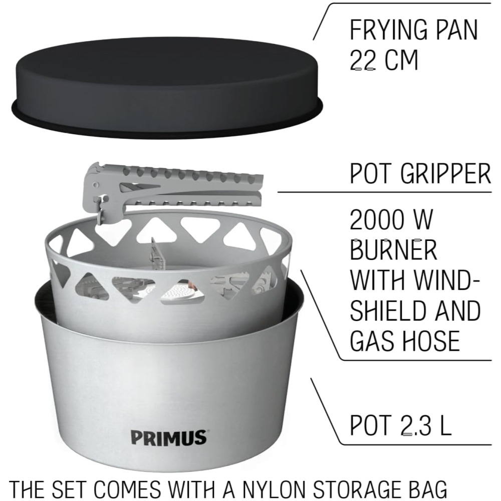 Primus Essential Stove Set 2.3L (1 Pot) - Image 1