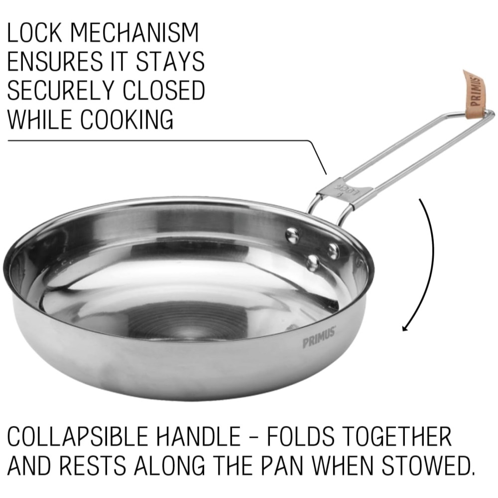 Primus CampFire Stainless Steel Cookset Large 3L (2 Piece) - Image 2