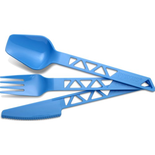 Primus Lightweight Trail Cutlery Set - Blue (3 Piece Kit) (Primus 740600)