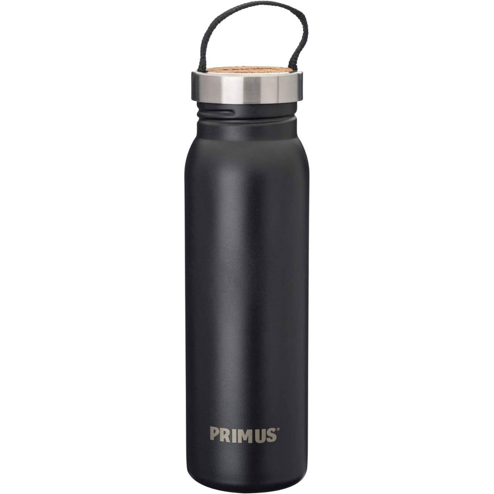 Primus Klunken Stainless Steel Water Bottle - 700 ml (Black) (Primus 741910)