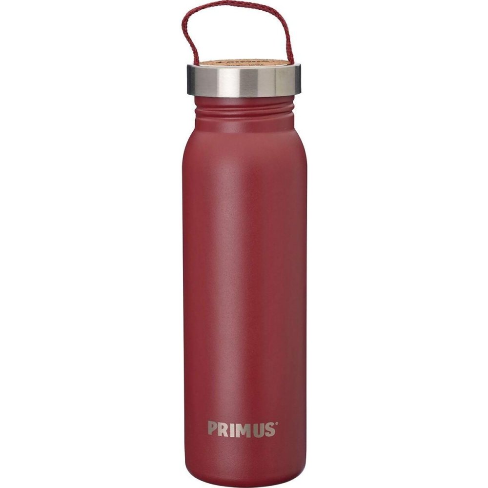 Primus Klunken Stainless Steel Water Bottle - 700 ml (Ox Red) (Primus 741960)