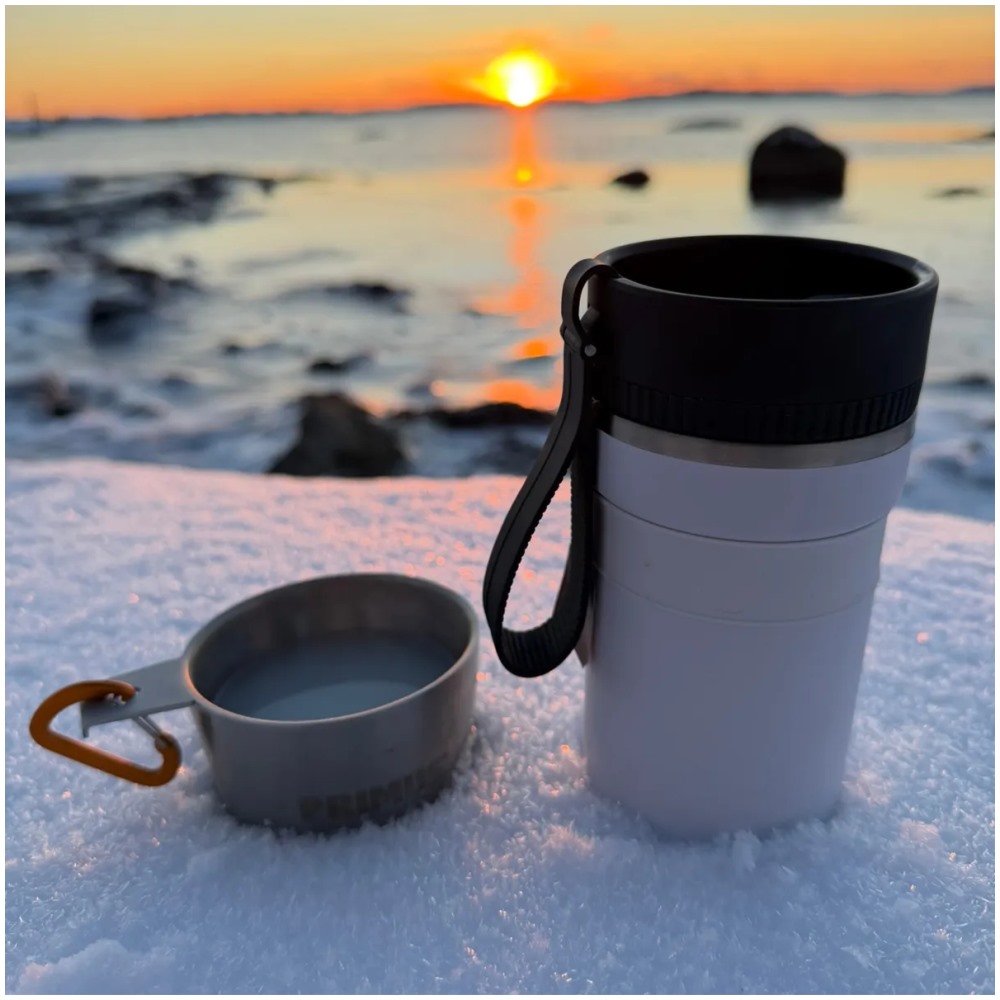 Primus Mika Wide Vacuum Insulated Travel Mug 350ml (Alpine Frost) - Image 1