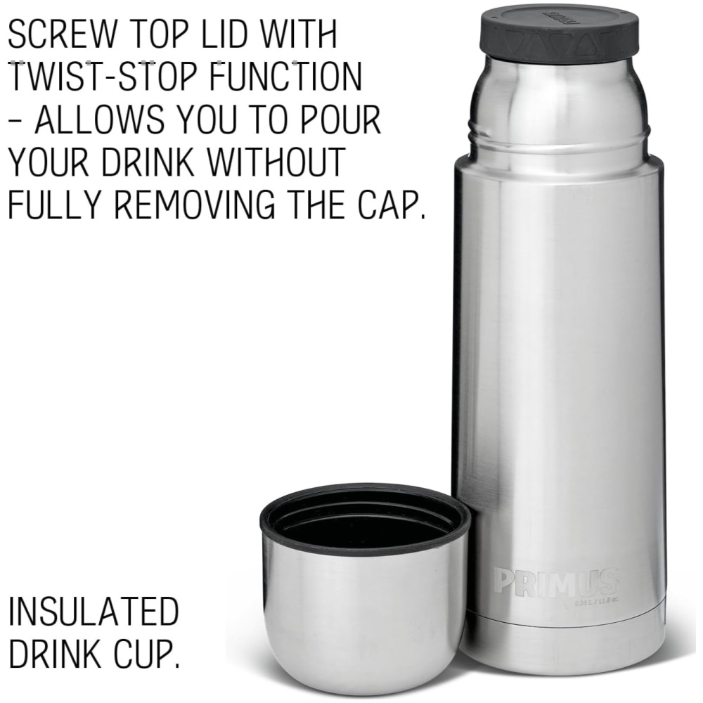 Primus Classic Light Vacuum Bottle 350ml (Stainless Steel) - Image 1