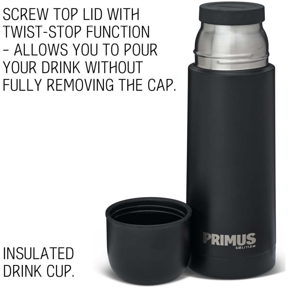 Primus Classic Light Vacuum Bottle 500ml (Black) - Image 1