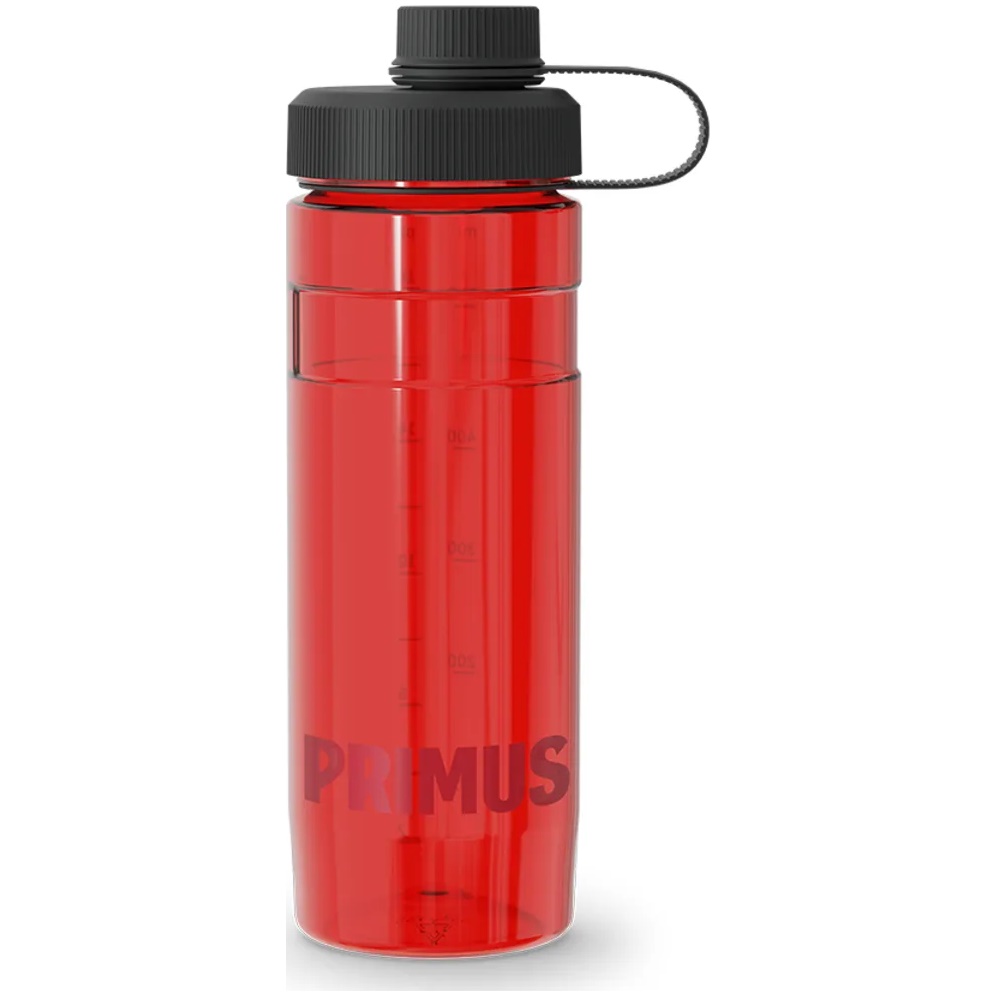 Primus Kvarts Tritan Water Bottle Drink Cap 0.6L (Red)