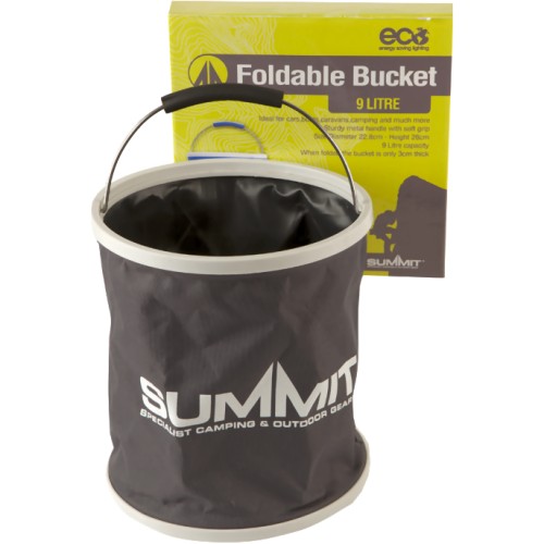 Summit Folding Bucket 9L