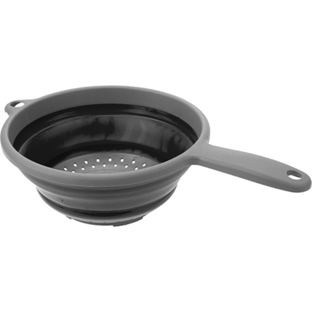 Summit POP! Collapsible Colander with Handle (Black/Grey) - Image 2