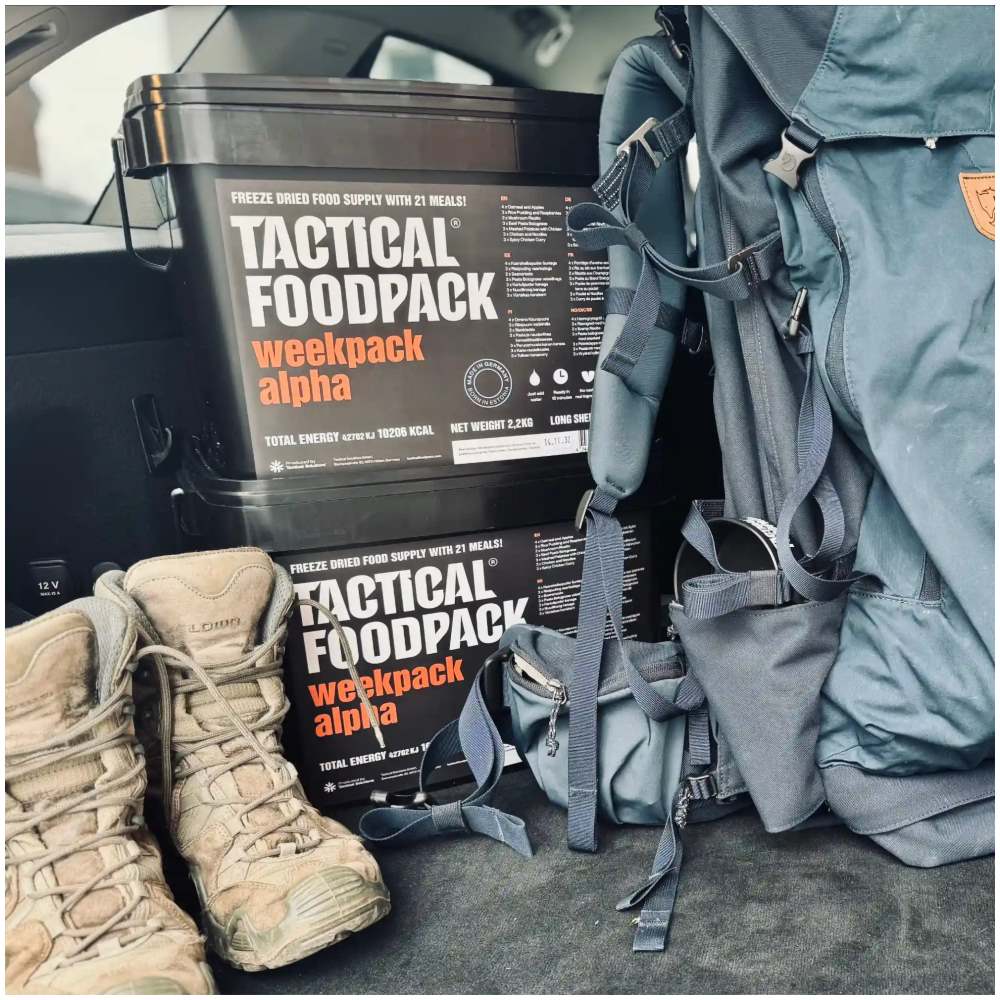 Tactical Foodpack Weekpack Alpha (21 Meals) - Image 3