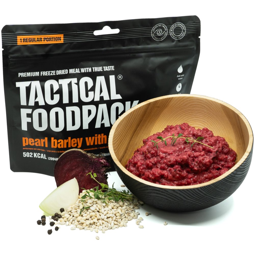 Tactical Foodpack Pearl Barley with Beetroot