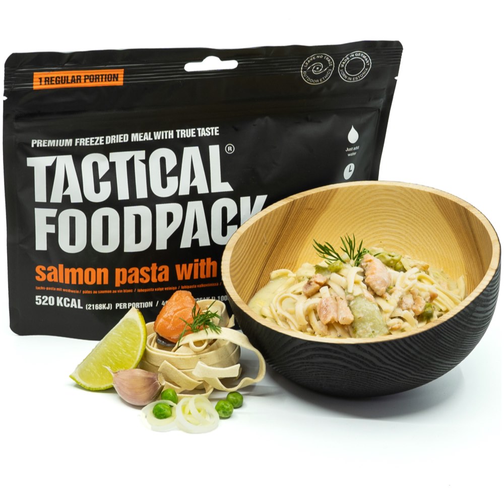 Tactical Foodpack Salmon Pasta with White Wine