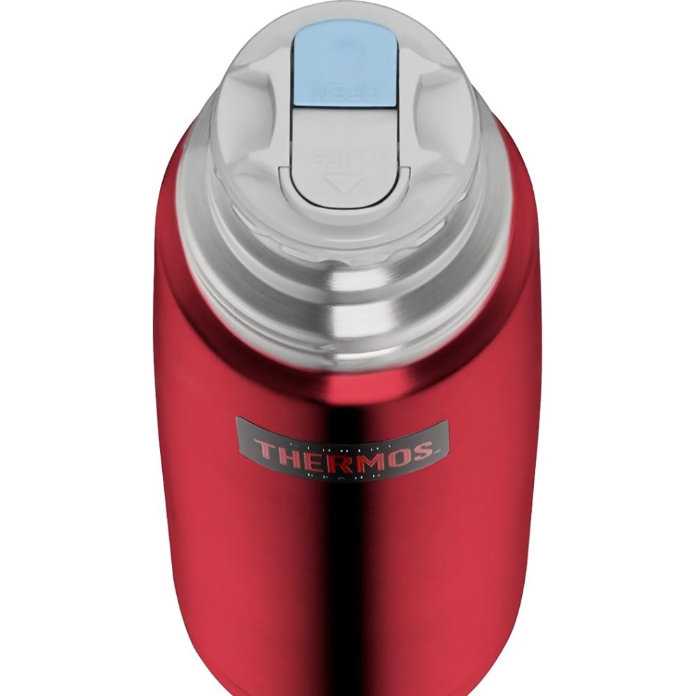 Thermos Light and Compact Stainless Steel Flask 500ml (Red) - Image 1