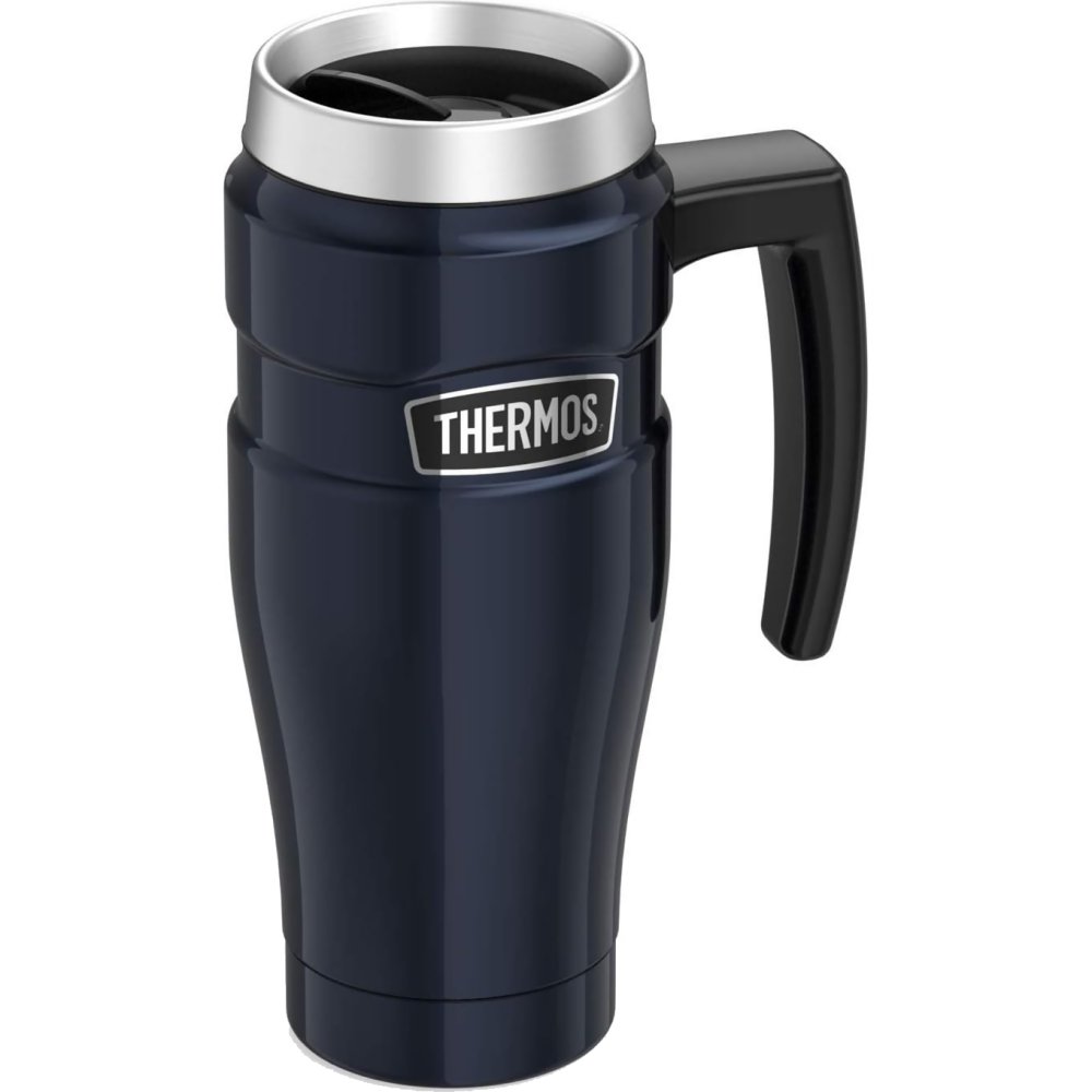 Thermos Stainless Steel King Travel Mug - Midnight Blue (470 ml) (Thermos 101829)