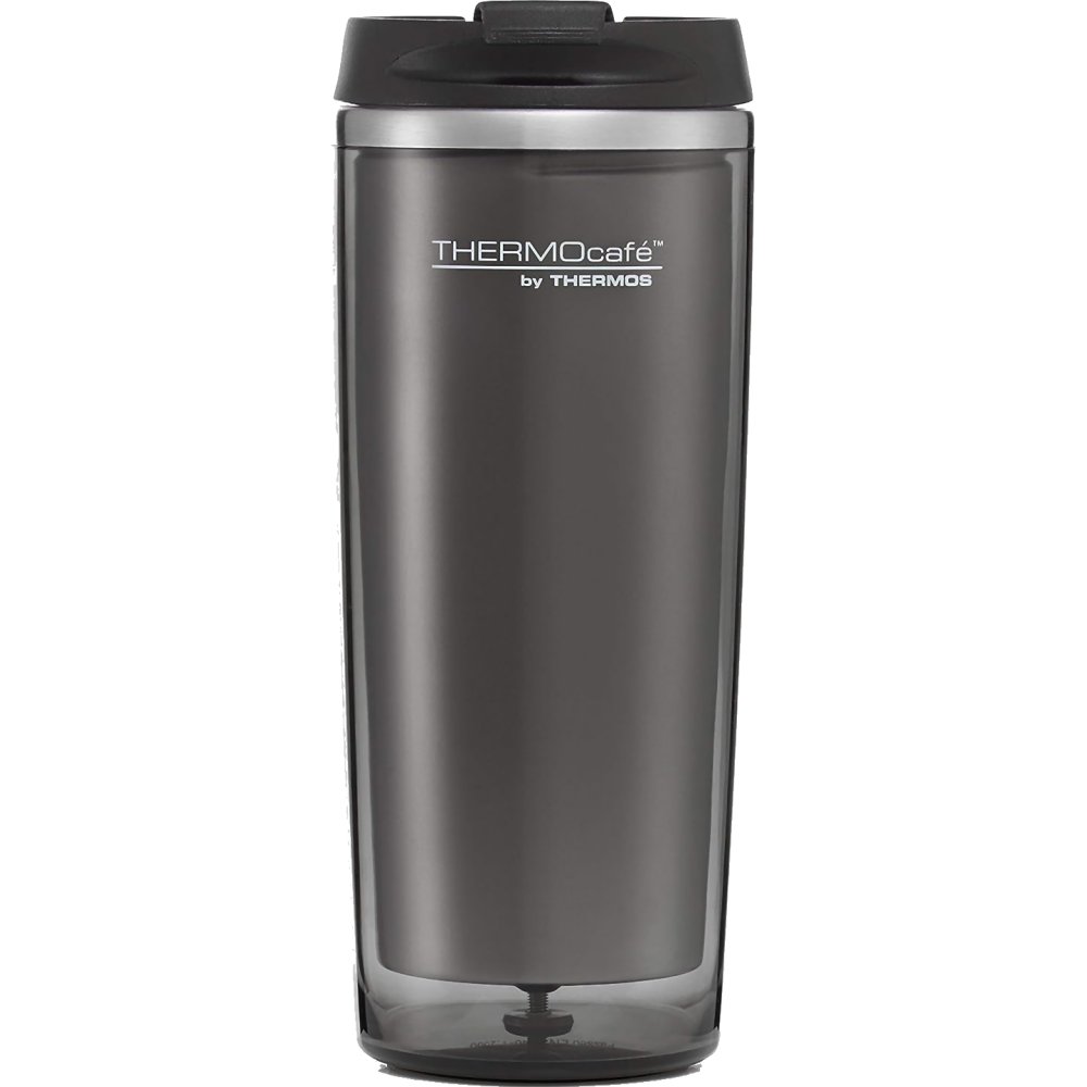 Thermos Thermocafe Flip Lid Travel Tumbler - 350 ml (Grey) (Thermos TH-102303)