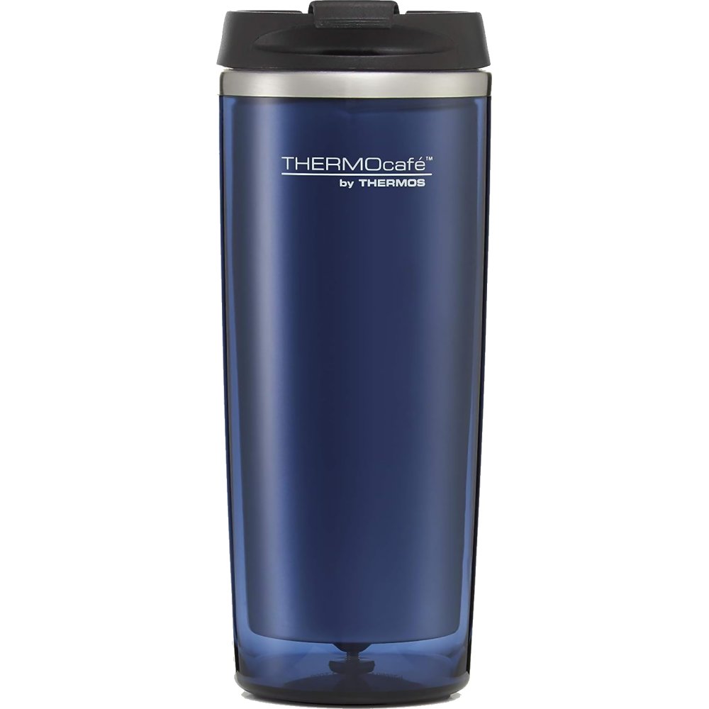 Thermos Thermocafe Flip Lid Travel Tumbler - 350 ml (Midnight Blue) (Thermos TH-102324)