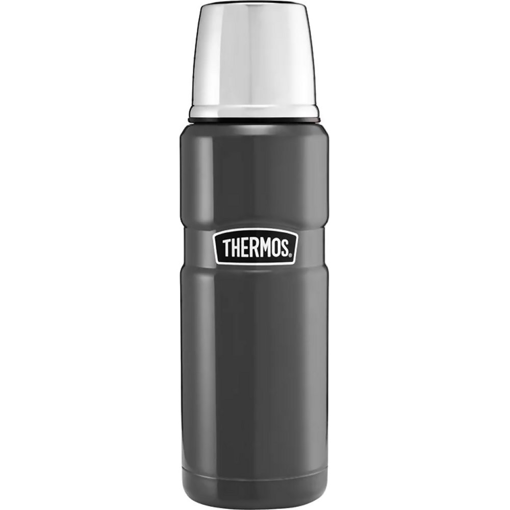 Thermos Stainless Steel Flask - Gun Metal (470 ml) (Thermos 105032)