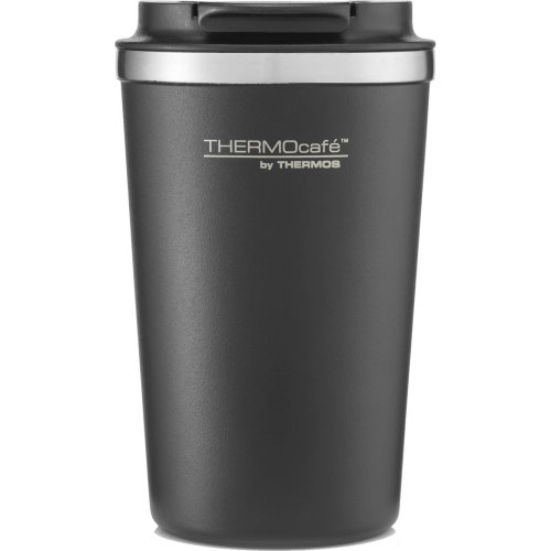 Thermos Thermocafe Earth Collection Insulated Flip Lid Tumbler - 340 ml (Black) (Thermos 106734)