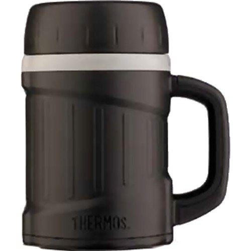 Thermos Microwaveable Food Flask 470ml (Black)
