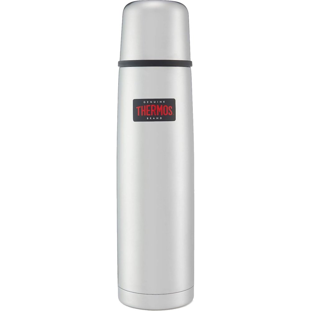 Thermos Light and Compact Stainless Steel Flask (1000 ml) (Thermos FBB-1000)