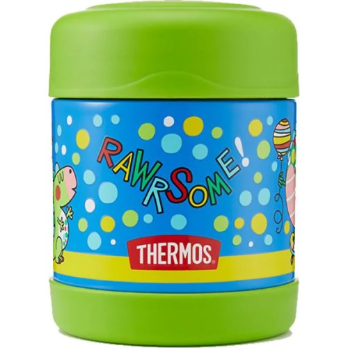 Thermos Rachel Ellen Funtainer Insulated Food Flask - Dinosaur (290 ml) (Thermos 200122)