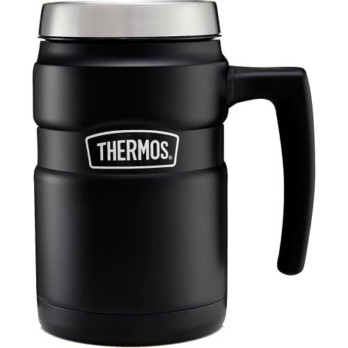 Thermos Stainless King Desk Mug 470ml (Matt Black)