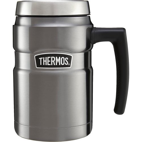 Thermos Stainless King Desk Mug 470ml (Gun Metal)