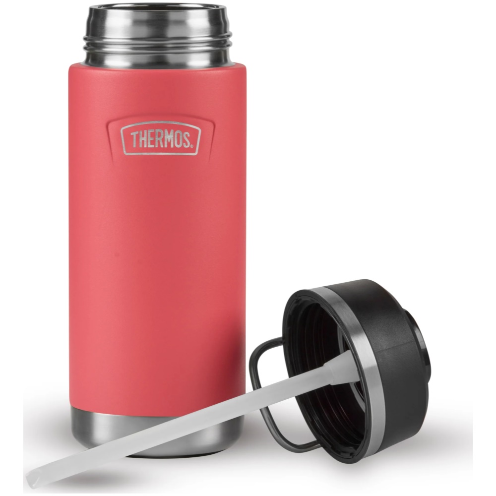 Thermos Icon Series Flip Lid Water Bottle 530ml (Coral Bloom) - Image 2
